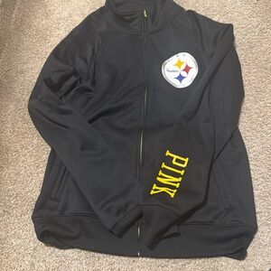 Pink Steelers full zip